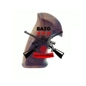 Cabo Rossi Anatômico em Madeira para Revolver 6, 7 e 8 Tiros – Destro