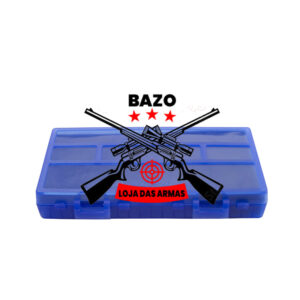 Caixa Munição Shotgun – 200 Slots – 380 e 9mm – Plástico – Azul