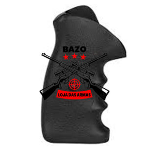 Empunhadura Anatômica Combat para Revolver Taurus 6 ou mais Tiros Polimero Preto Empunhadura Anatômica Combat para Revolver Taurus 6 ou mais Tiros Polimero Preto