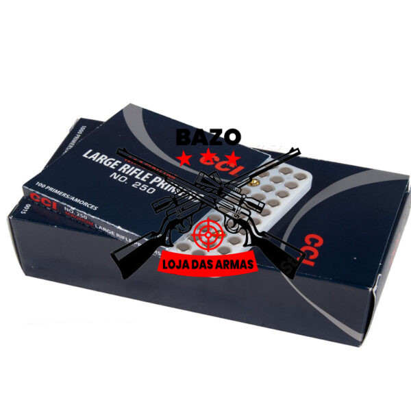 Espoleta CCI 250 Large Rifle Magnum Cx 100