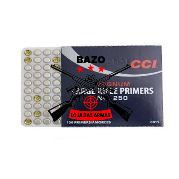 Espoleta CCI 250 Large Rifle Magnum Cx 100