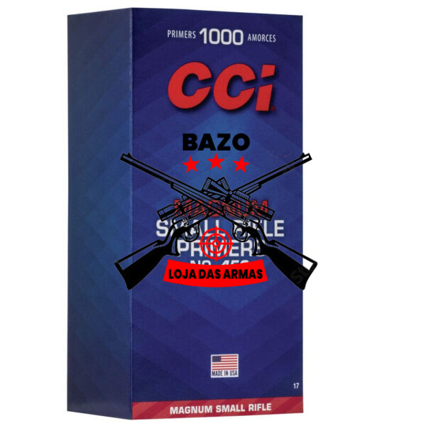 Espoleta CCI SMALL RIFLE NO.450 – Cx 100