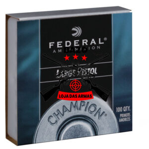 Espoleta Federal CHAMPION LARGE PISTOL NO 150 – CX 100 Espoleta Federal CHAMPION LARGE PISTOL NO.150 – CX 100