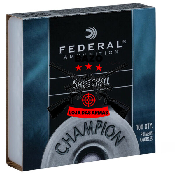 Espoleta Federal CHAMPION SHOTSHELL NO 209 – CX 100 Espoleta Federal CHAMPION SHOTSHELL NO.209 – CX 100