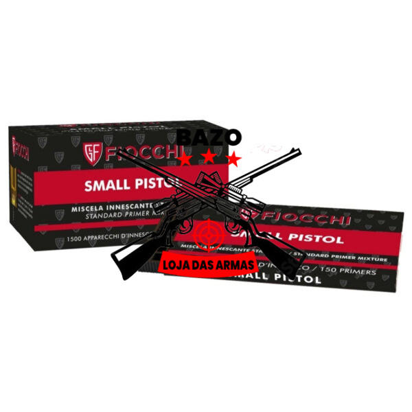 Espoleta Fiocchi SMALL PISTOL – Cx 150 Comprar Espoleta Fiocchi SMALL PISTOL – Cx 150