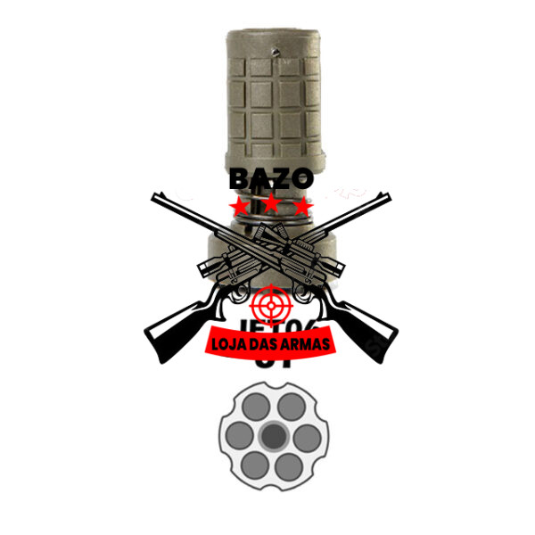 Jetloader Shotgun 38 6 Tiros Polímero Verde2 Jetloader Shotgun .38 6 Tiros Polímero Verde