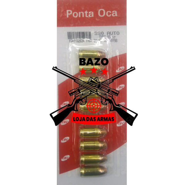 Munição CBC 380 AUTO EXPO 95GR