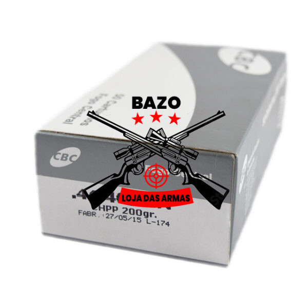 Munição CBC 44 – 40Win CHPP 200GR