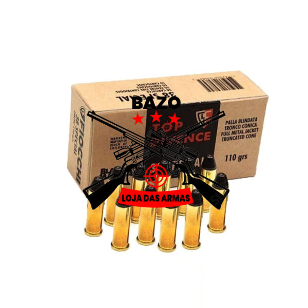 Munição Fiocchi 38 SPL FMJTC BLACK MAMBA 110gr – Cx 50 Munição Fiocchi 38 SPL FMJTC BLACK MAMBA 110gr – Cx 50