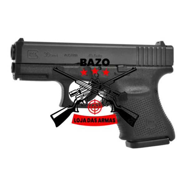 Pistola Glock G30 Gen4 Calibre .45 10+1 Tiros