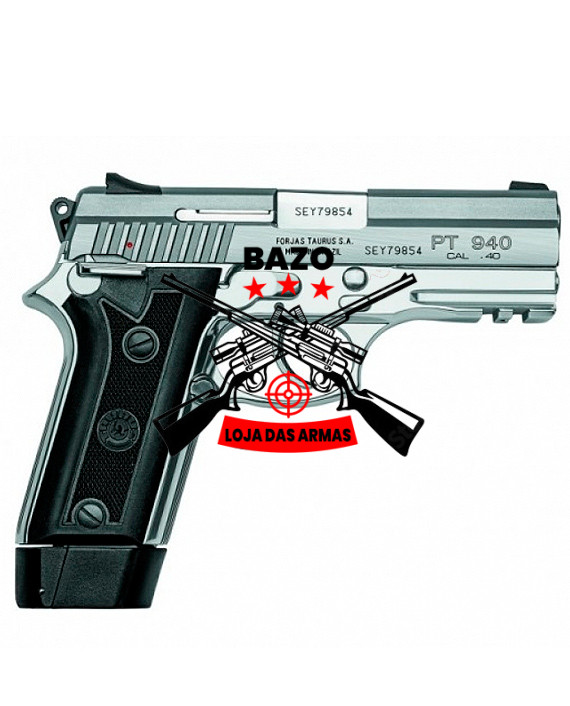 pt-940-inox Pistola Taurus PT 940 – Inox Fosco – .40 S&W