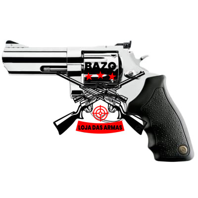 Revólver Taurus RT838 8 Tiros Calibre .38 SPL 6,5 - Inox de Alto Brilho